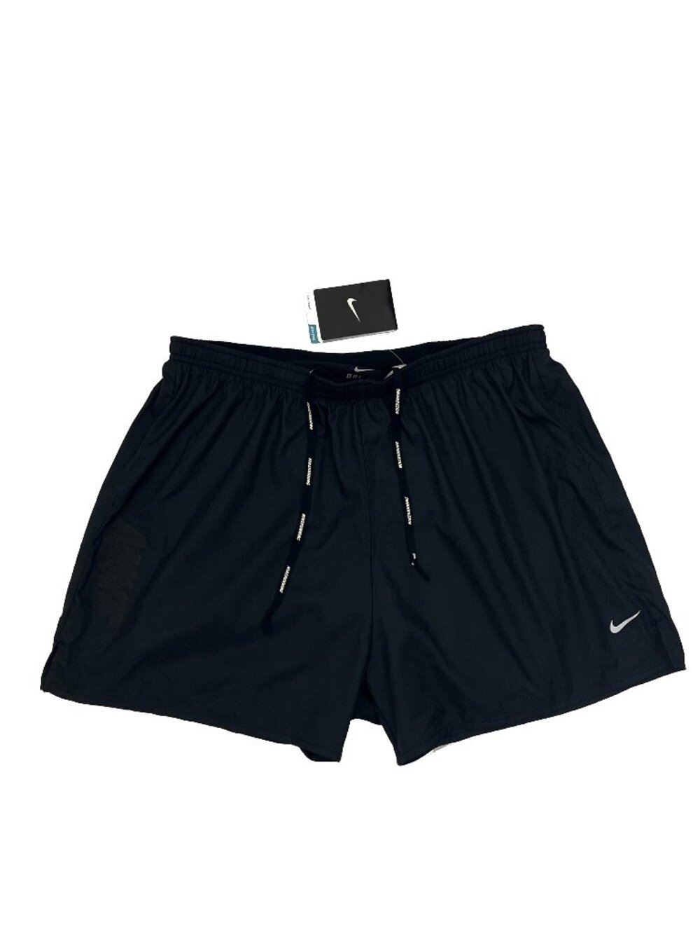 Nike NEW NWT Black Dri Fit Lined 2-in-1 Running Shorts Mens XL X-Large
